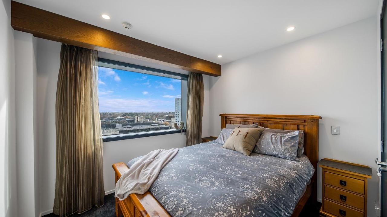 Central City View With Free Valet Parking Christchurch Exterior foto